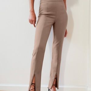 Babaton Rockwell pant in colour Bone size 4